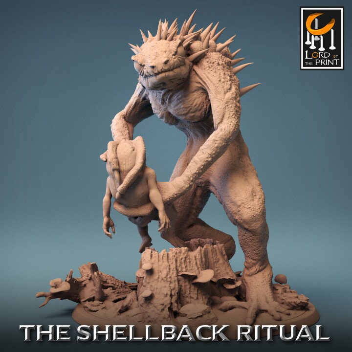 Shellback Fetid Stalker | Shellback Ritual | Lord of the Print | Wargaming | Dungeons and Dragons | Tabletop RPG | DnD