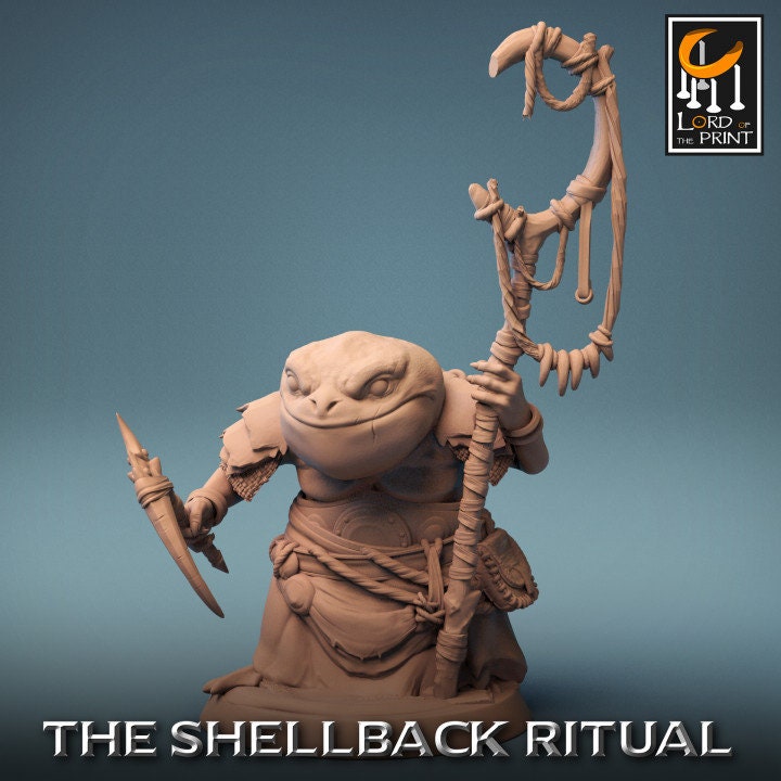Shellback Croaker | Shellback Ritual | Lord of the Print | Wargaming | Dungeons and Dragons | Tabletop RPG | DnD
