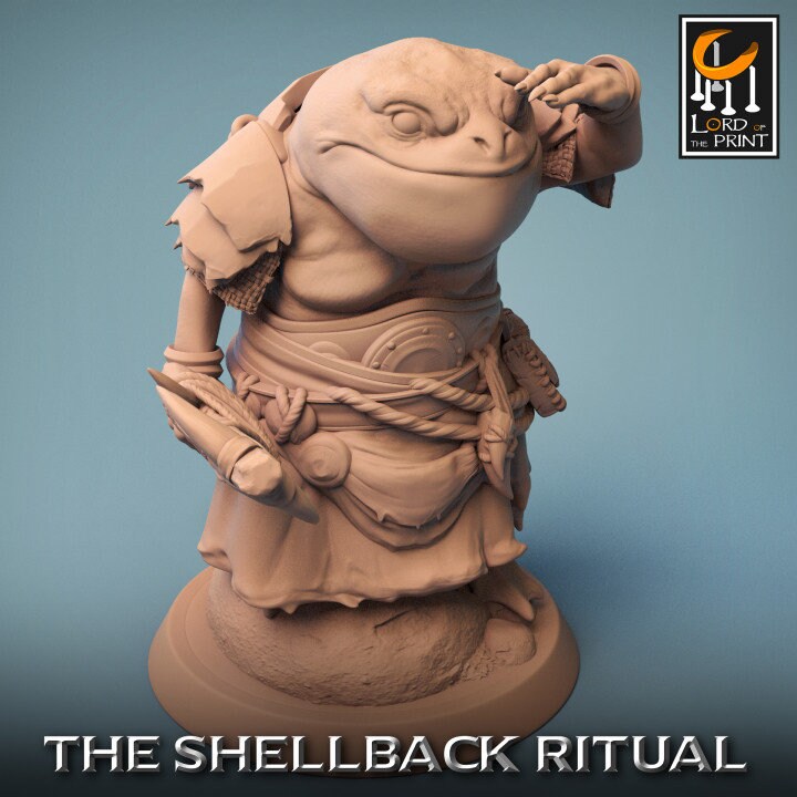 Shellback Croaker | Shellback Ritual | Lord of the Print | Wargaming | Dungeons and Dragons | Tabletop RPG | DnD