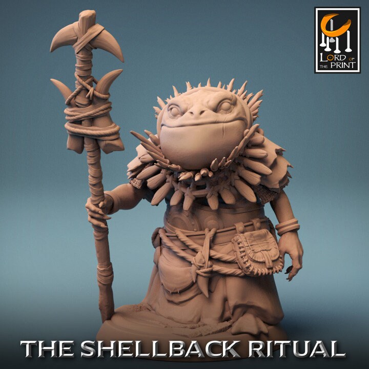Shellback Croaker | Shellback Ritual | Lord of the Print | Wargaming | Dungeons and Dragons | Tabletop RPG | DnD