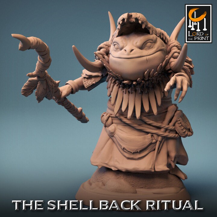 Shellback Croaker | Shellback Ritual | Lord of the Print | Wargaming | Dungeons and Dragons | Tabletop RPG | DnD