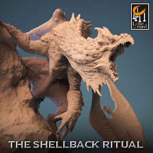 Legendary Chromatic White Dragon | Lord of the Print | Wargaming | Dungeons and Dragons | Tabletop RPG | DnD | Fantasy models for painting