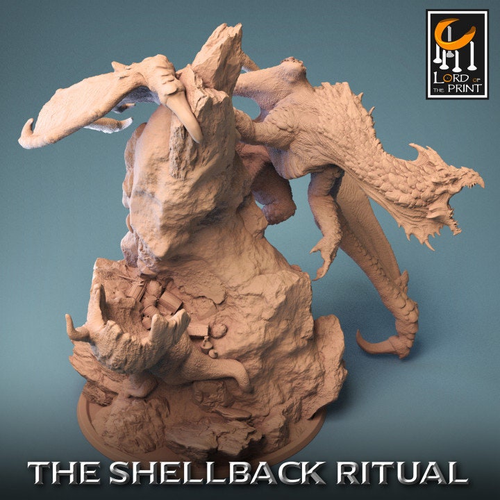 Legendary Chromatic White Dragon | Lord of the Print | Wargaming | Dungeons and Dragons | Tabletop RPG | DnD | Fantasy models for painting