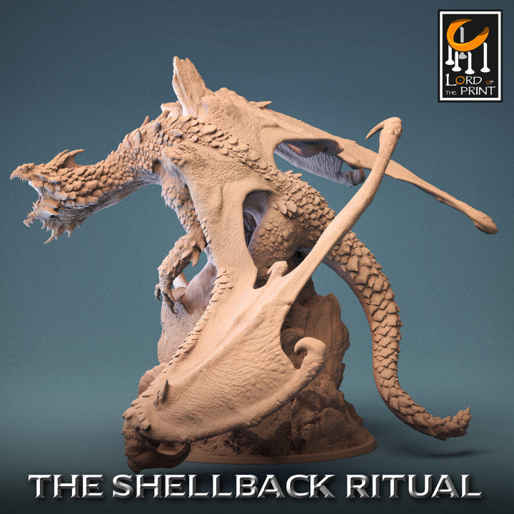 Legendary Chromatic White Dragon | Lord of the Print | Wargaming | Dungeons and Dragons | Tabletop RPG | DnD | Fantasy models for painting