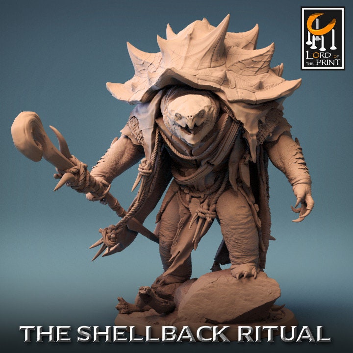 ShellBack Dragont Turtle Roar | Shellback Ritual | Lord of the Print | Wargaming | Dungeons and Dragons | Tabletop RPG | DnD