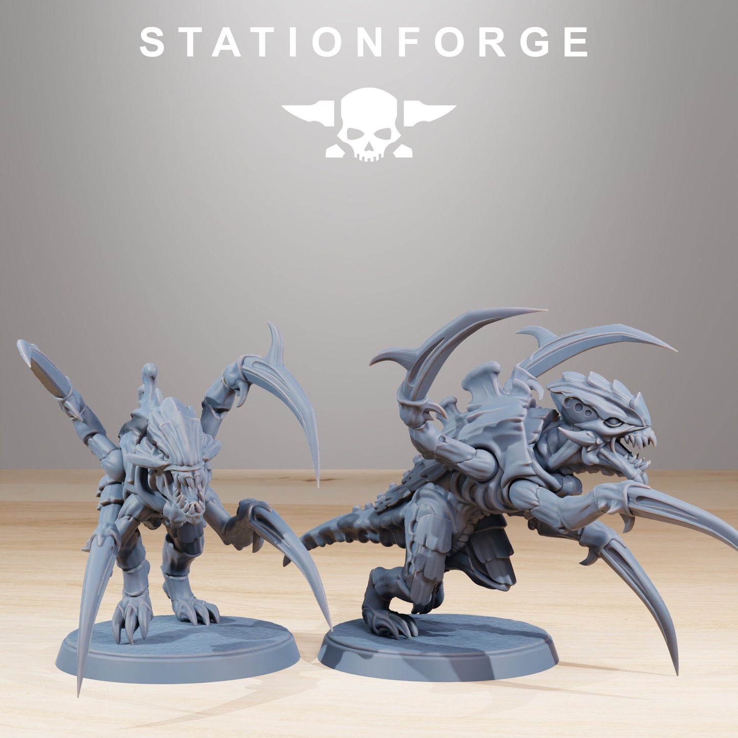 Xenarid Infantry Melee | Station Forge | Wargaming