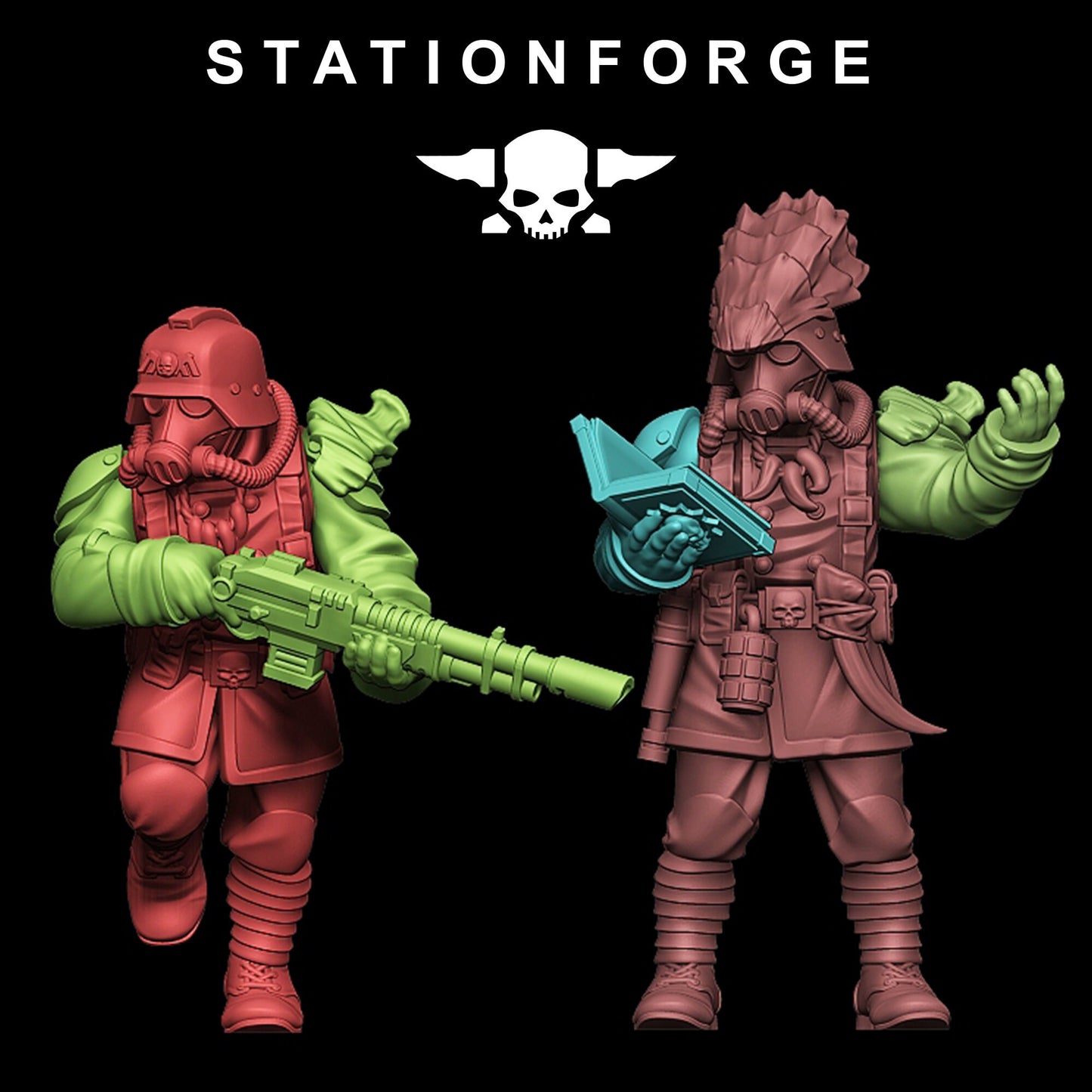 GrimGuard Xenarid Hunters | Station Forge | Marines | Wargaming | Infantry | Soldiers