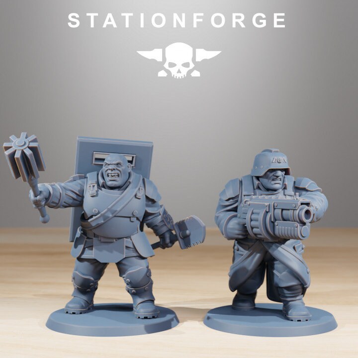 GrimGuard Mutants | Station Forge | Wargaming | Infantry | Soldiers