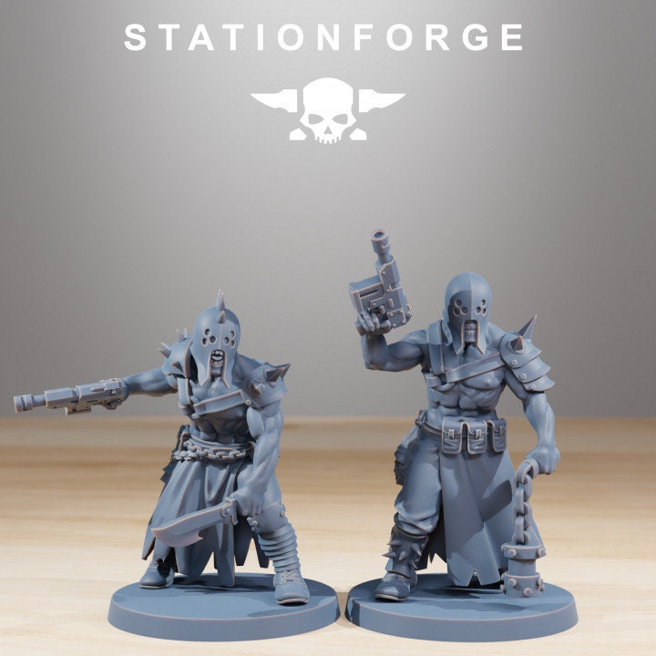 Corrupted Guard Sectarians | Station Forge | Wargaming | Infantry | Soldiers