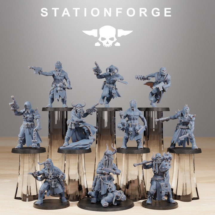 Corrupted Guard Sectarians | Station Forge | Wargaming | Infantry | Soldiers
