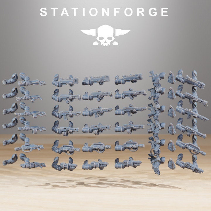 Vaskar Infantry Builder Kit | Station Forge | Wargaming | Infantry |