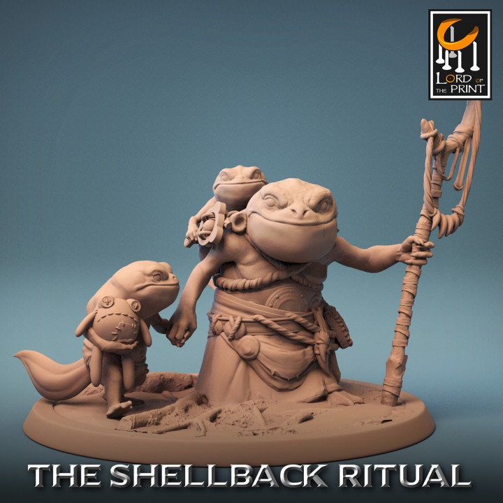 Shellback Croaker | Shellback Ritual | Lord of the Print | Wargaming | Dungeons and Dragons | Tabletop RPG | DnD