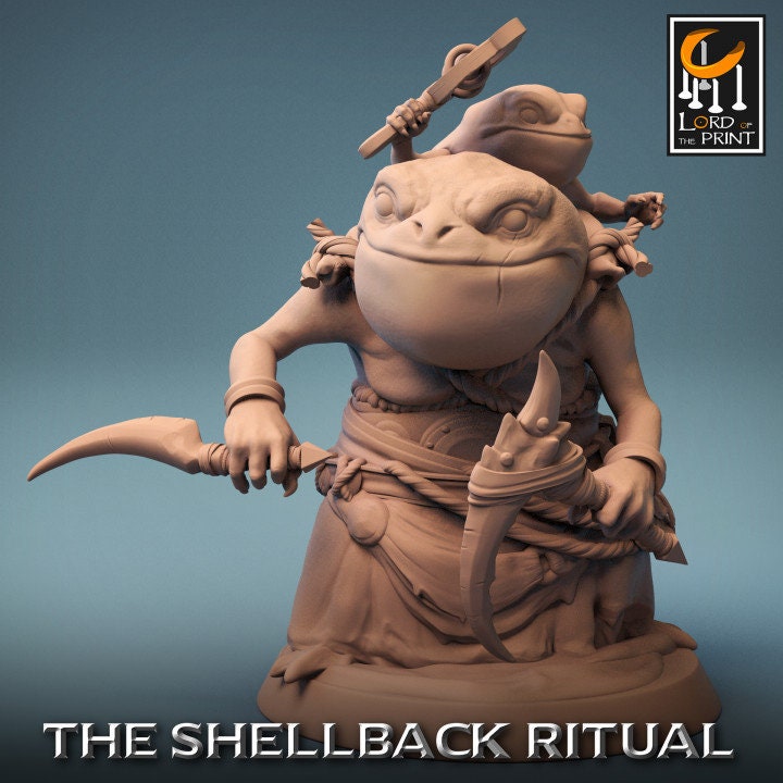 Shellback Croaker | Shellback Ritual | Lord of the Print | Wargaming | Dungeons and Dragons | Tabletop RPG | DnD