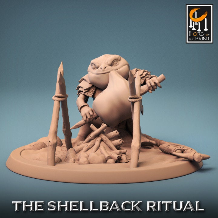 Shellback Croaker | Shellback Ritual | Lord of the Print | Wargaming | Dungeons and Dragons | Tabletop RPG | DnD