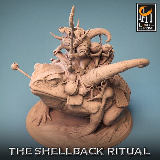 Shellback Mount | Shellback Ritual | Lord of the Print | Wargaming | Dungeons and Dragons | Tabletop RPG | DnD
