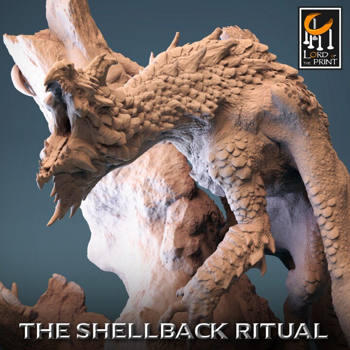 Legendary Chromatic White Dragon | Lord of the Print | Wargaming | Dungeons and Dragons | Tabletop RPG | DnD | Fantasy models for painting