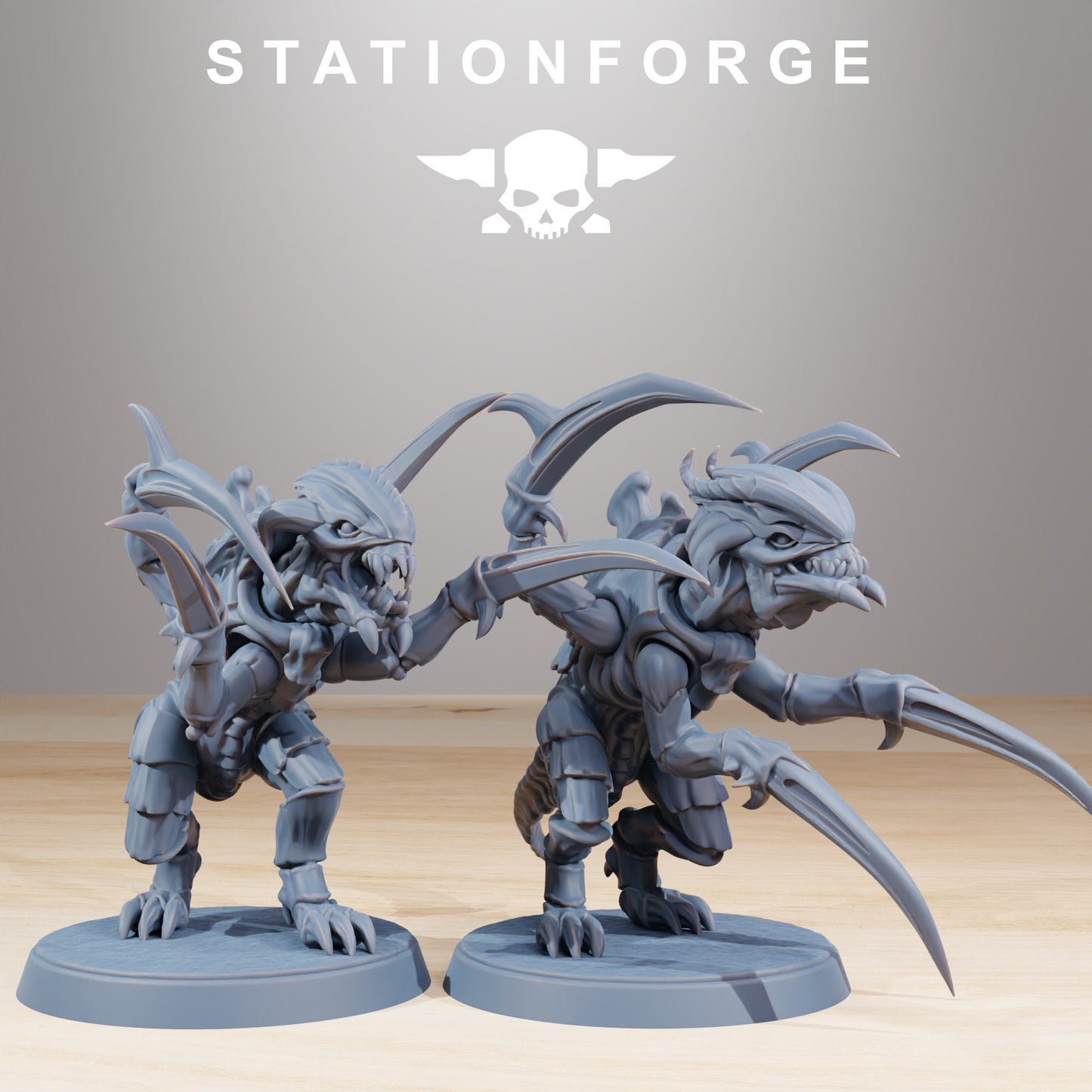 Xenarid Infantry Melee | Station Forge | Wargaming