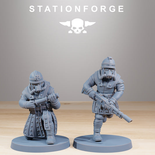 GrimGuard Vexillatio | Station Forge | Wargaming | Wargaming Miniatures | Grim Dark Future | Tabletop Sci-Fi Wargaming