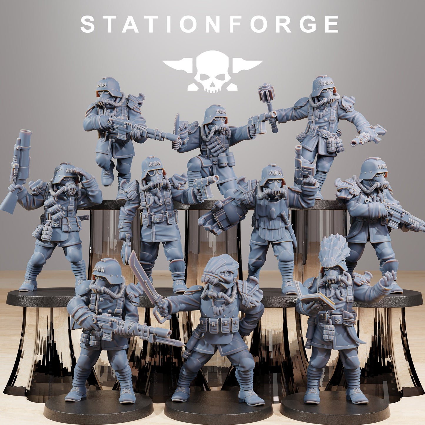 GrimGuard Xenarid Hunters | Station Forge | Marines | Wargaming | Infantry | Soldiers