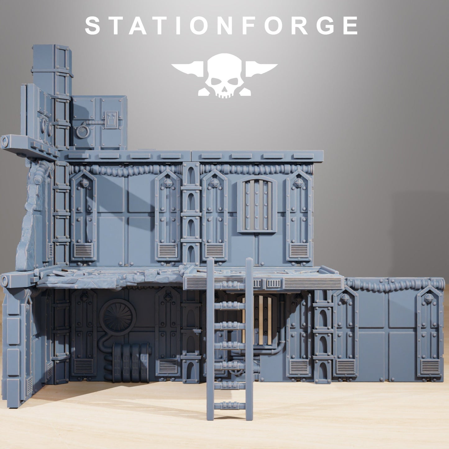 Scavenger Factory Terrain | Station Forge | Wargaming | Wargaming terrain