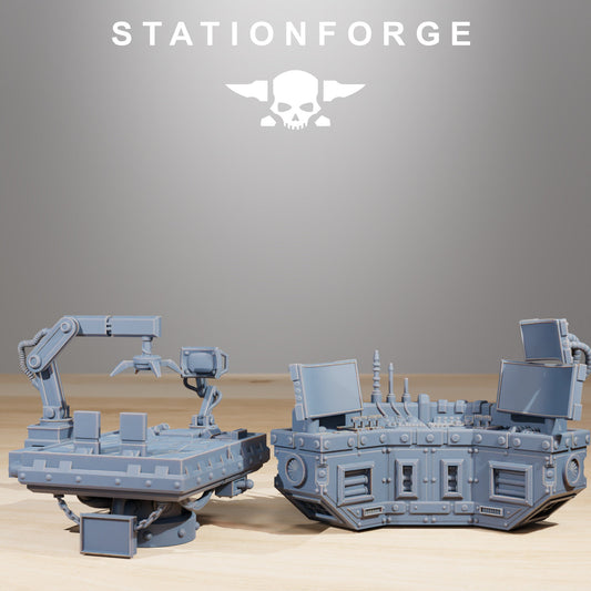 Scavenger Factory Terrain | Station Forge | Wargaming | Wargaming terrain
