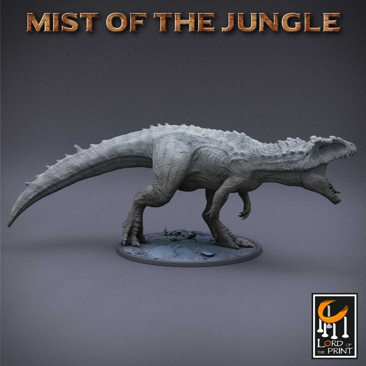 Giganotosaurus | Dinosaur Gift| | DnD | Mist of the Jungle | Lord of the Print | Wargaming | Dungeons and Dragons Tabletop RPG