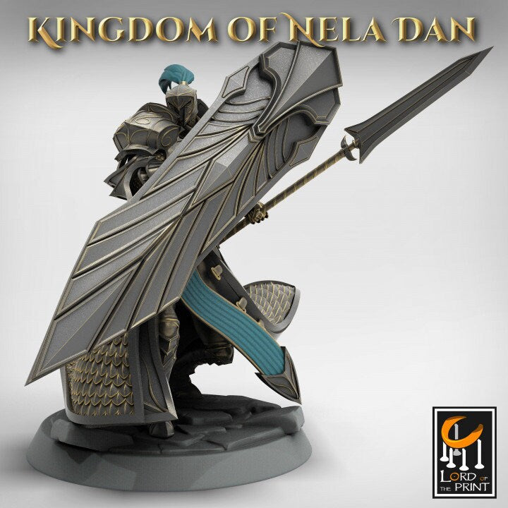 Pretorian Elven Knights | Kingdom of Nela Dan | Lord of the Print | Wargaming | Dungeons and Dragons | Tabletop RPG | DnD | Wood Elves |