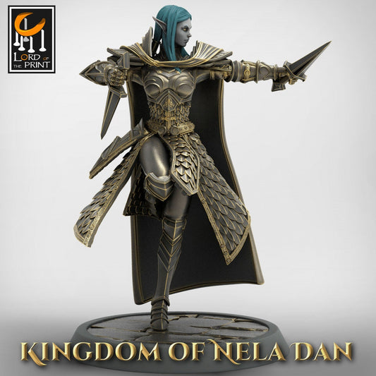 Infantry Elves Pack | Kingdom of Nela Dan | Lord of the Print | Wargaming | Dungeons and Dragons | Tabletop RPG | DnD | Elves | Elf