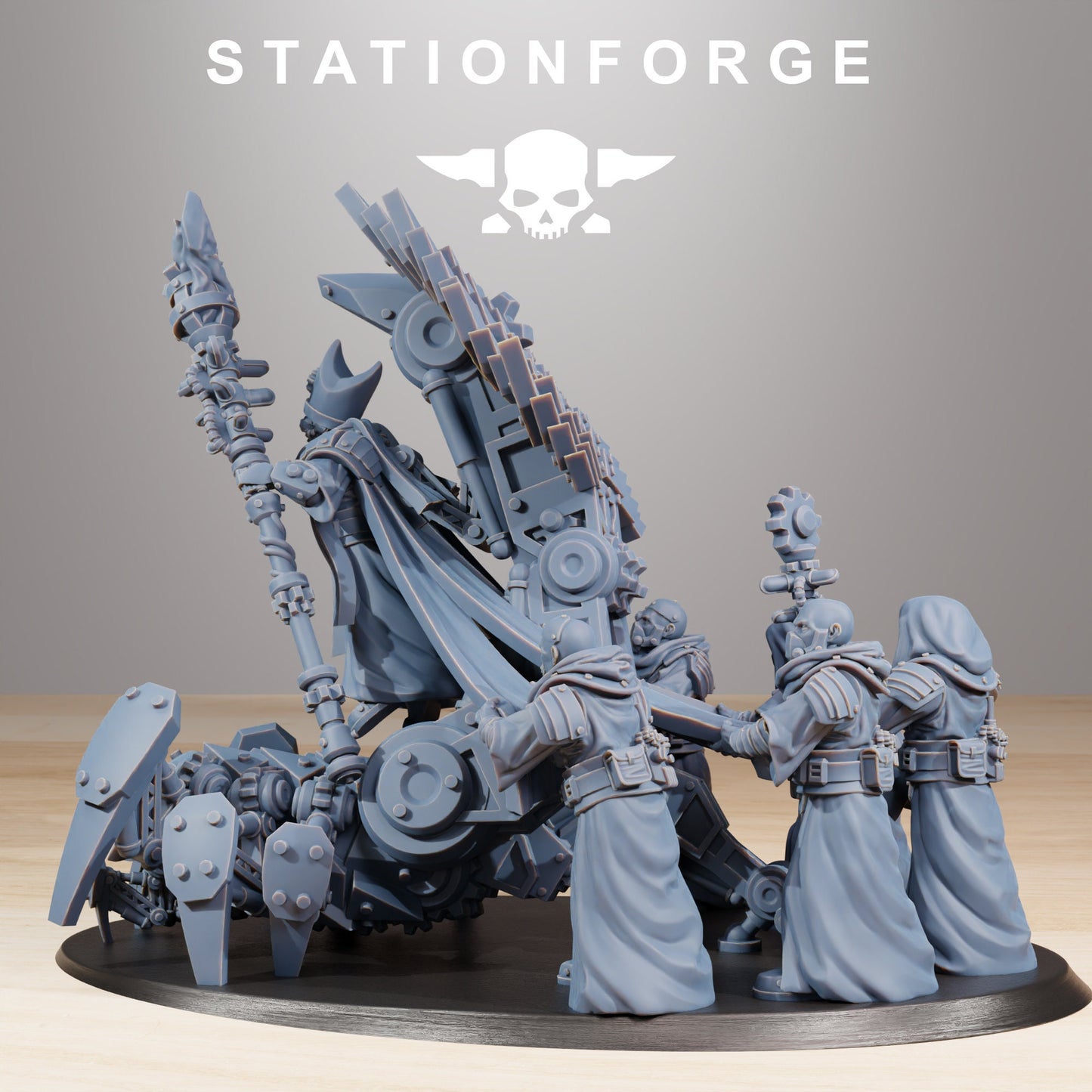 Scavenger Priest | Station Forge | Wargaming | Tabletop miniatures | Grim dark future wargames