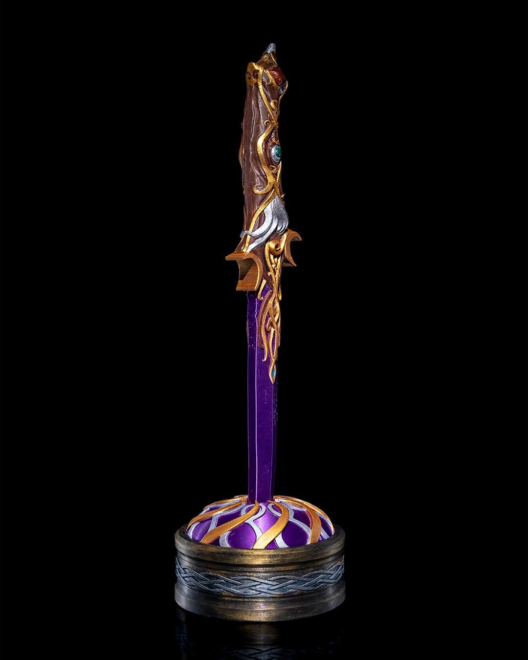 Whisperer Elven Dagger Prop - Handcrafted Fantasy Knife for Cosplay, LARP, and Decor - High-Quality Elvish Blade Replica - Ideal for Cosplay