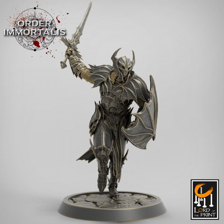 Blood Knights Sword Pack - Dungeons and Dragons D&D - Vampire Knights - Fantasy Tabletop Gaming Collectible