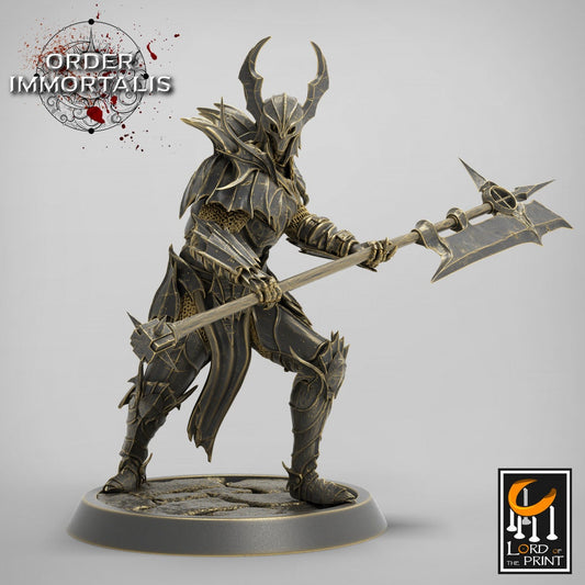 Blood Knights Halberd Pack - Dungeons and Dragons D&D - Vampire Knights - Fantasy Tabletop Gaming Collectible