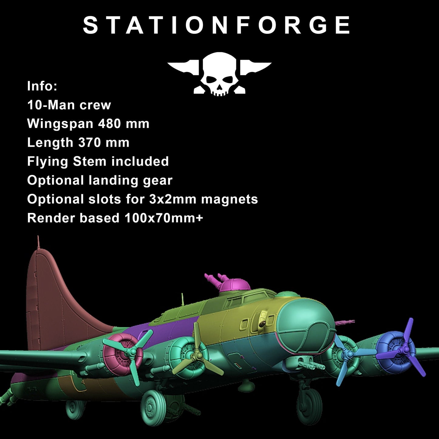 GrimGuard Bomber | Station Forge | Wargaming