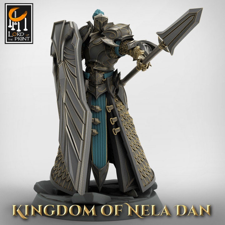 Pretorian Elven Knights | Kingdom of Nela Dan | Lord of the Print | Wargaming | Dungeons and Dragons | Tabletop RPG | DnD | Wood Elves |