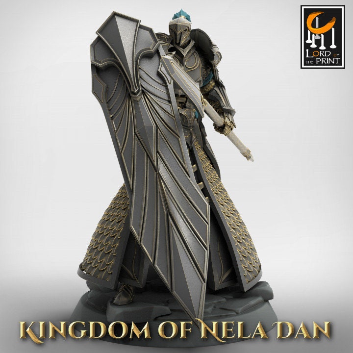 Pretorian Elven Knights | Kingdom of Nela Dan | Lord of the Print | Wargaming | Dungeons and Dragons | Tabletop RPG | DnD | Wood Elves |