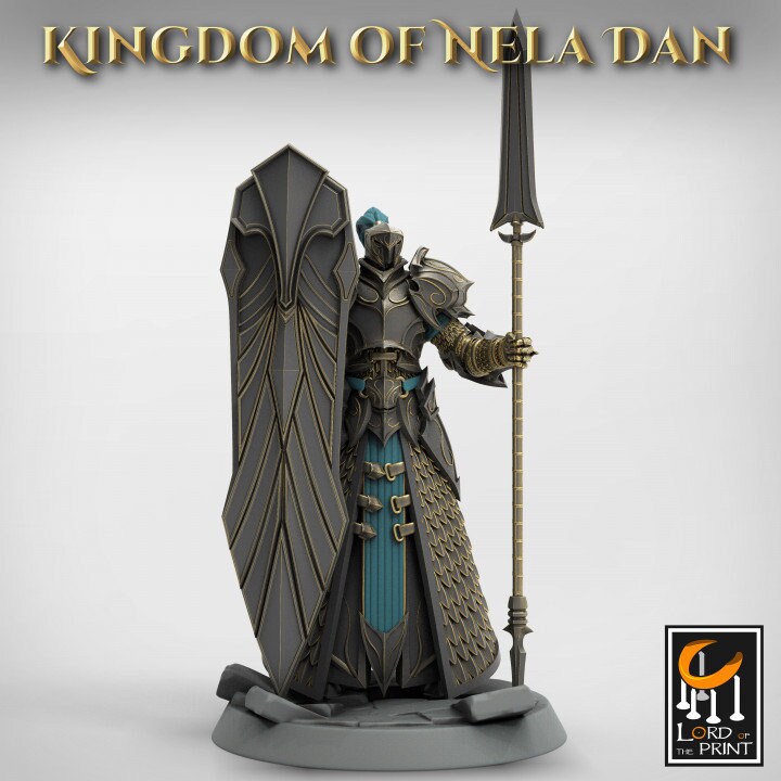 Pretorian Elven Knights | Kingdom of Nela Dan | Lord of the Print | Wargaming | Dungeons and Dragons | Tabletop RPG | DnD | Wood Elves |