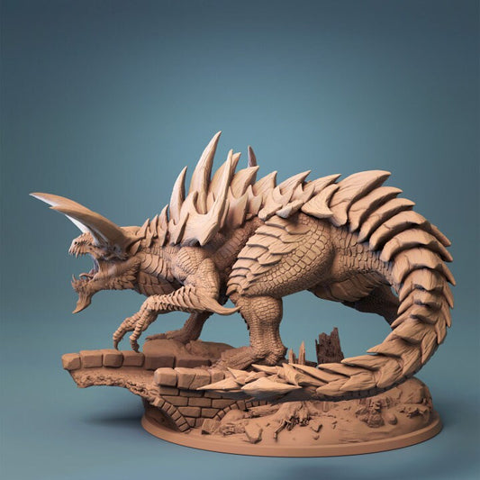 Tarrasque | RPG Miniature | DnD | Lord of the Print | Wargaming | Dungeons and Dragons | Tabletop RPG | TTRPG Monster for DnD