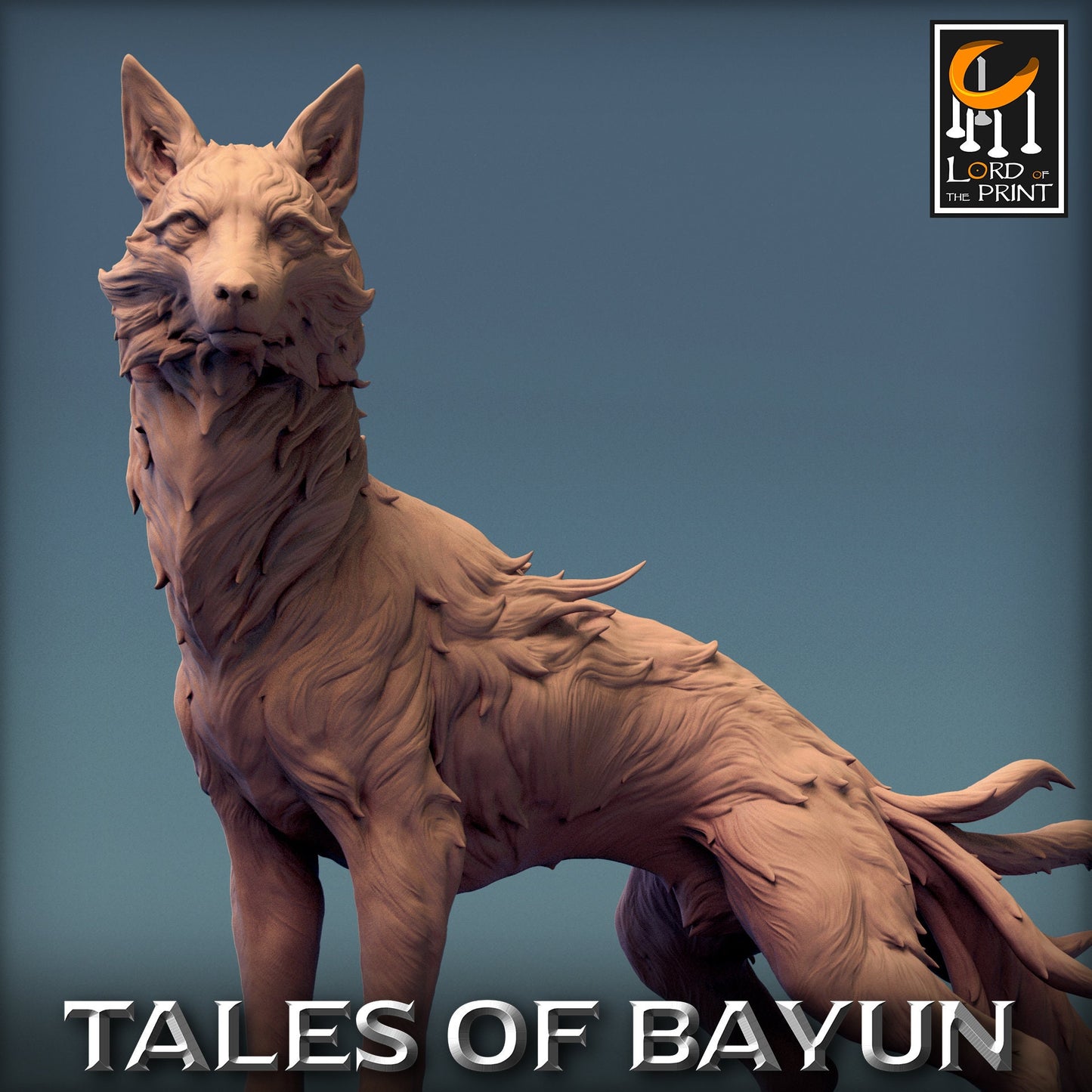 Wood Wolf & Werewolf Pack | Tales of Bayun | Lord of the Print | Wargaming | Dungeons and Dragons | Dogs | Tabletop RPG | DnD