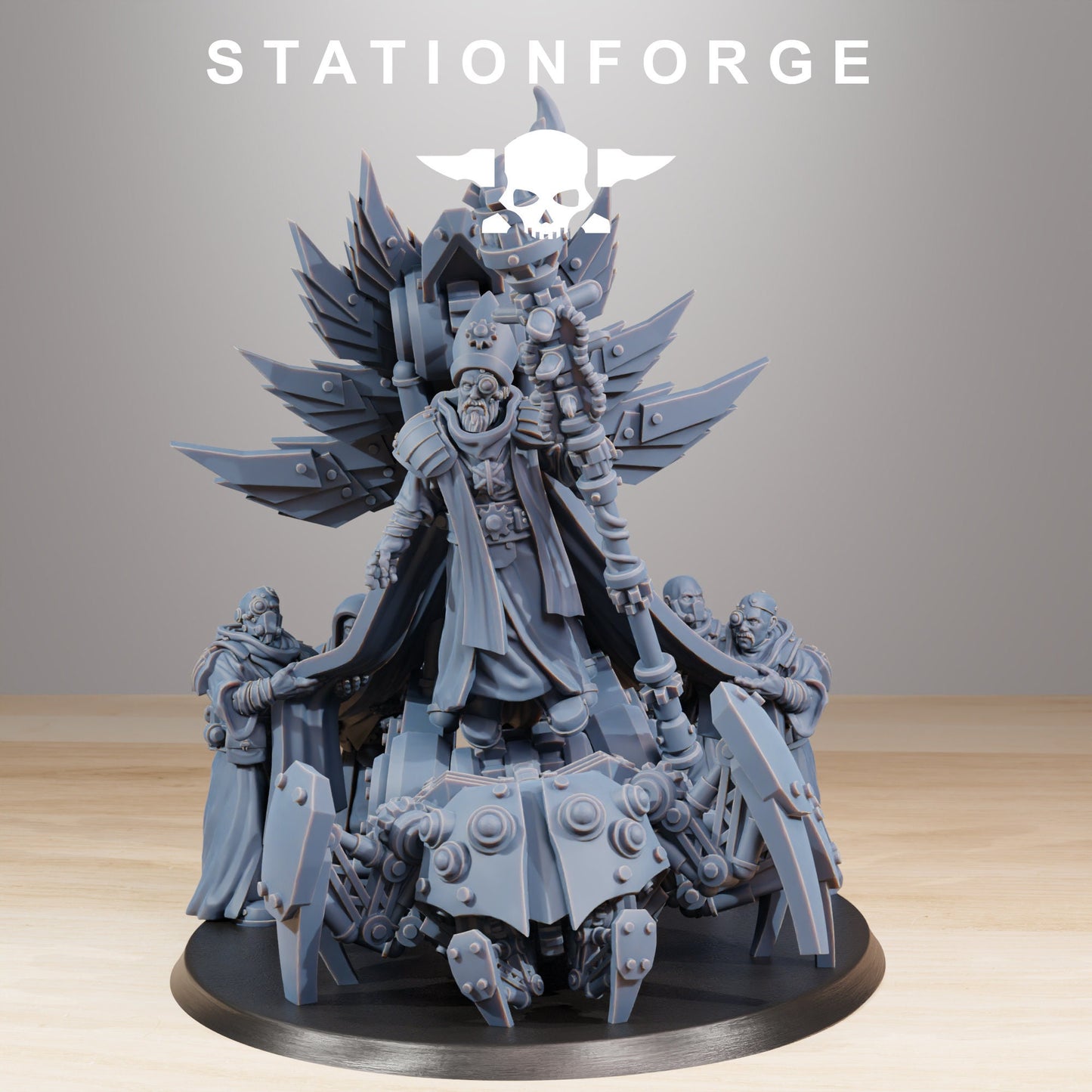 Scavenger Priest | Station Forge | Wargaming | Tabletop miniatures | Grim dark future wargames