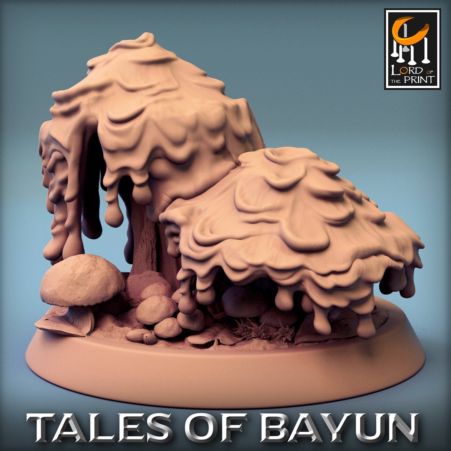 Mushroom Props | Tales of Bayun | Lord of the Print | Wargaming | Dungeons and Dragons | Swamp Tales | Tabletop RPG | Fungus | DnD