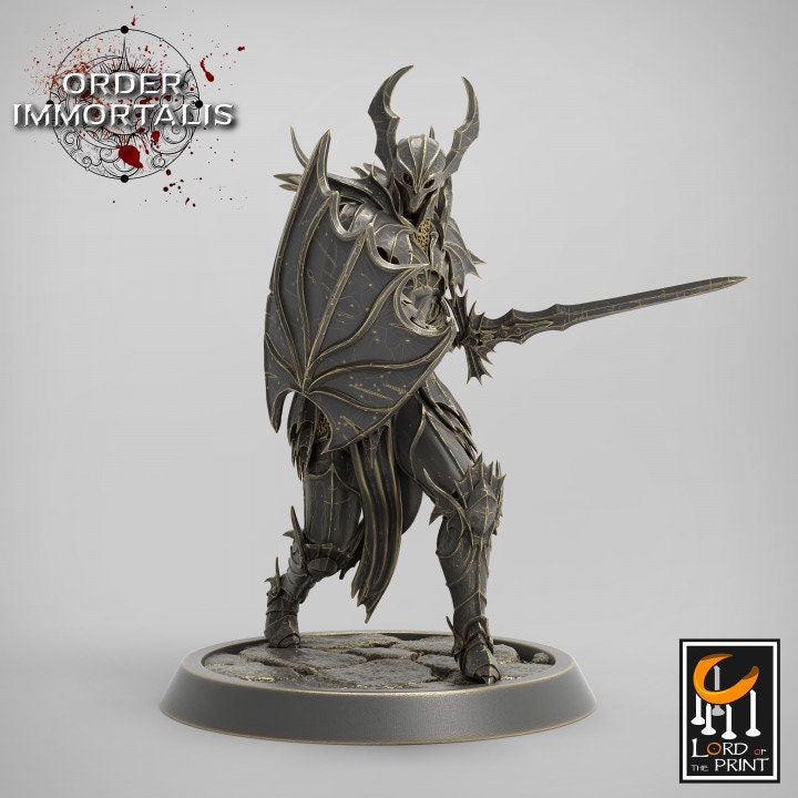 Blood Knights Sword Pack - Dungeons and Dragons D&D - Vampire Knights - Fantasy Tabletop Gaming Collectible