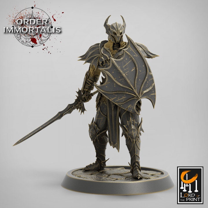 Blood Knights Sword Pack - Dungeons and Dragons D&D - Vampire Knights - Fantasy Tabletop Gaming Collectible