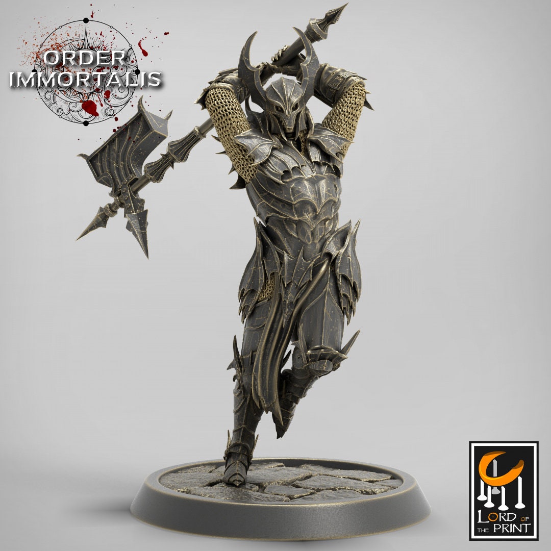 Blood Knights Hammer Pack - Dungeons and Dragons D&D - Vampire Knights - Fantasy Tabletop Gaming Collectible