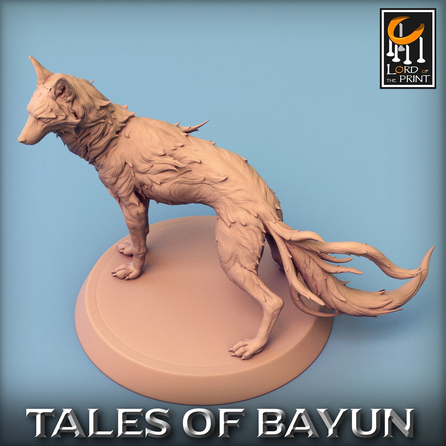 Wood Wolf & Werewolf Pack | Tales of Bayun | Lord of the Print | Wargaming | Dungeons and Dragons | Dogs | Tabletop RPG | DnD