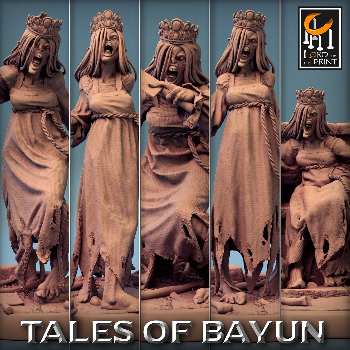 Kikimora Princess | Tales of Bayun | Lord of the Print | Wargaming | Dungeons and Dragons | Swamp Tales | Tabletop RPG | Queen | DnD