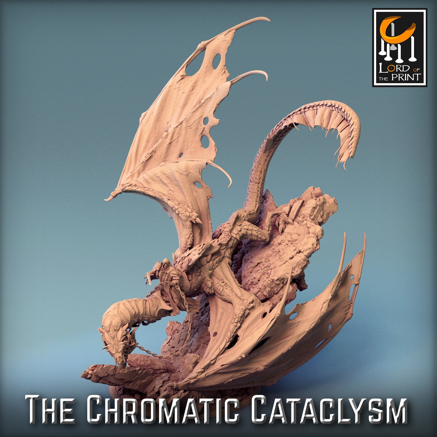 Tiamat Wyvern Pack | Chromatic Cataclysm | Lord of the Print | Wargaming | Dungeons and Dragons | Tabletop RPG | DnD