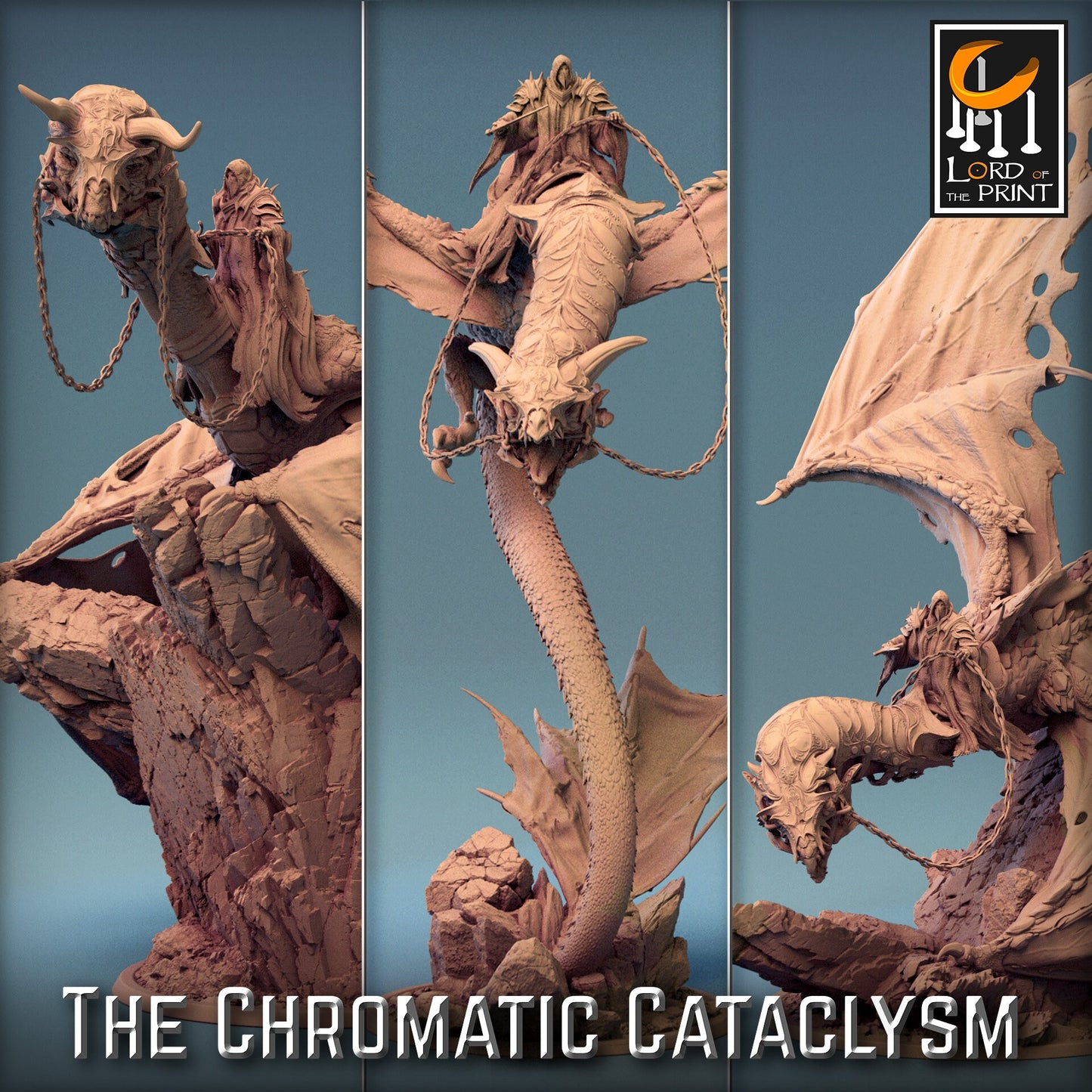 Tiamat Wyvern Pack | Chromatic Cataclysm | Lord of the Print | Wargaming | Dungeons and Dragons | Tabletop RPG | DnD