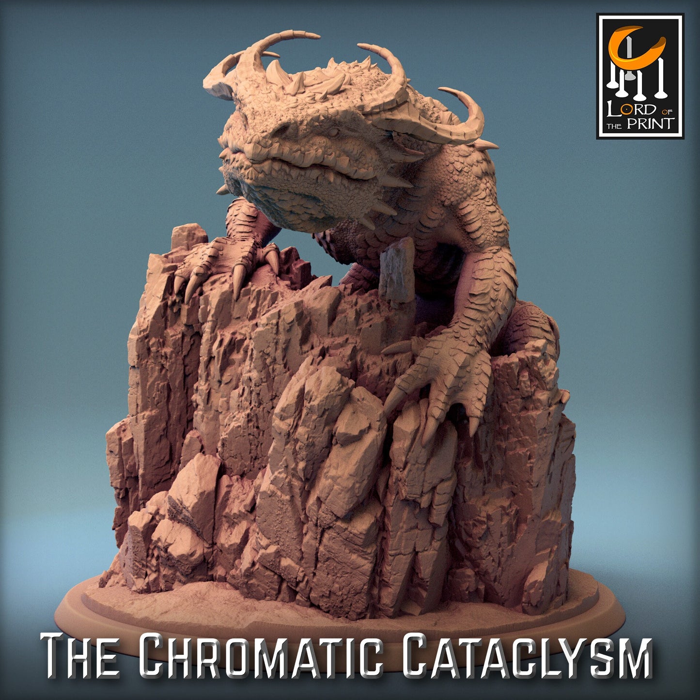Tiamat Mount Pack | Chromatic Cataclysm | Lord of the Print | Wargaming | Dungeons and Dragons | Tabletop RPG | DnD