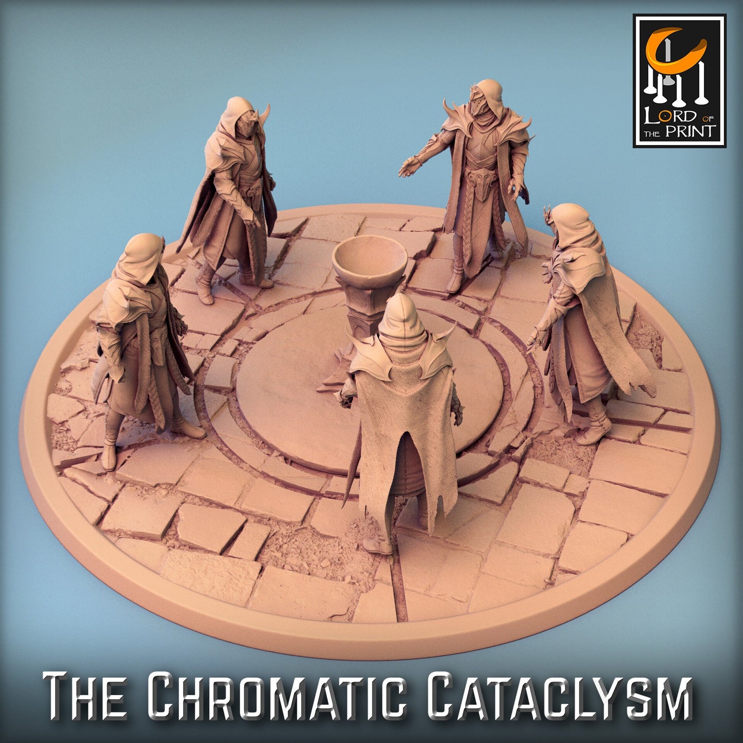 Tiamat Cultist Pack | Chromatic Cataclysm | Lord of the Print | Wargaming | Dungeons and Dragons | Tabletop RPG | DnD