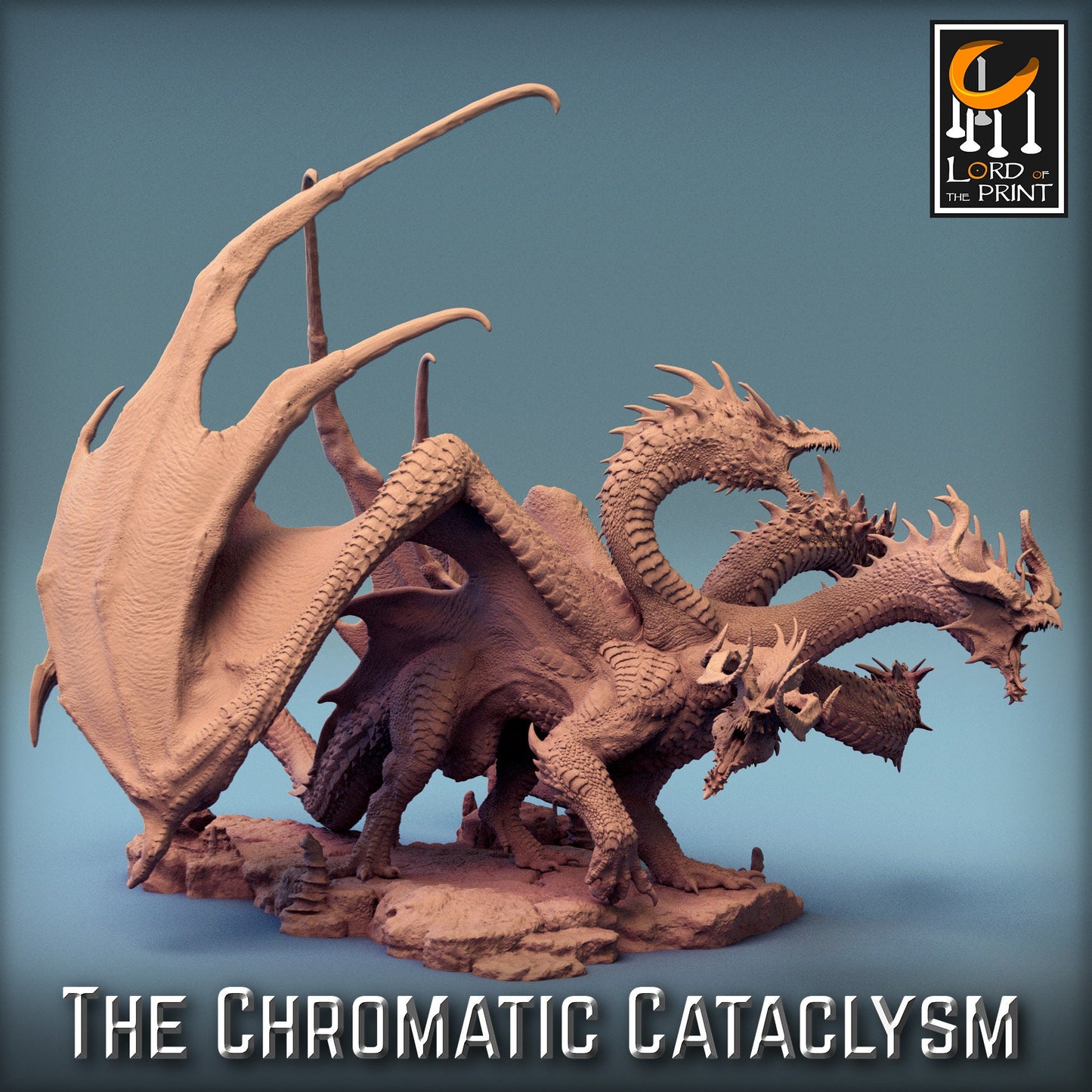 Tiamat Dragon Queen | Chromatic Cataclysm | Lord of the Print | Wargaming | Dungeons and Dragons | Tabletop RPG | DnD | Pathfinder
